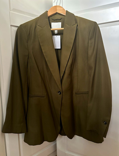 Damen blazer olivgrün gr - h&m,
