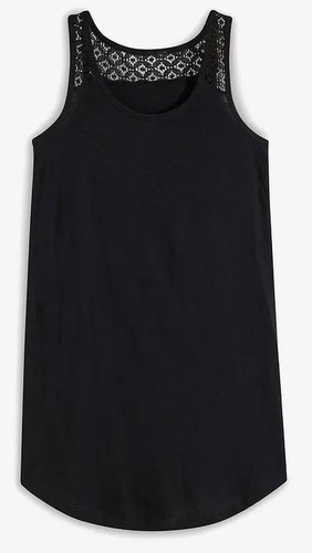 Damen shirt kleid schwarz mini - kleid,