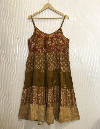 Seide patchwork sommer boho - seide,