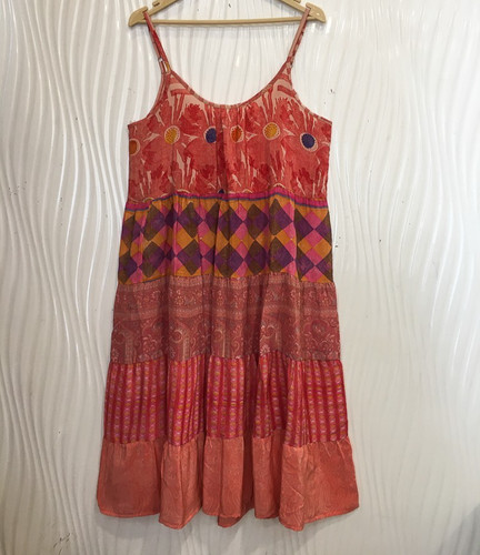 Seide patchwork sommer boho - patchwork,,