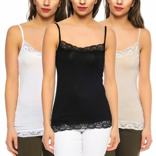 Basic damen tank top - basic, spaghetti