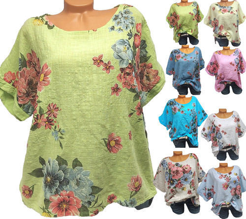 Blumen shirt - t-shirt, bluse
