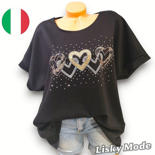Oversized italy damen shirt - oversized,