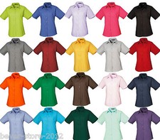 Damen Bluse Kurzarm Freizeit