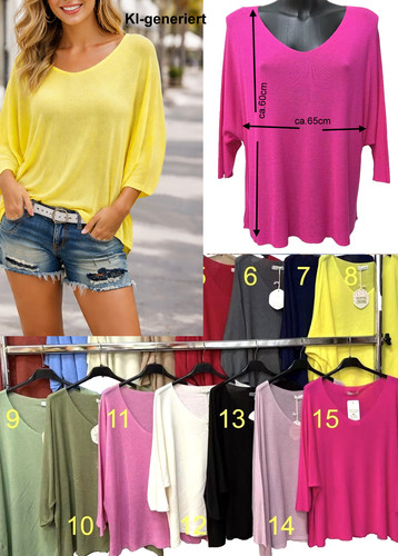 Damen oversize shirt bluse - damen,