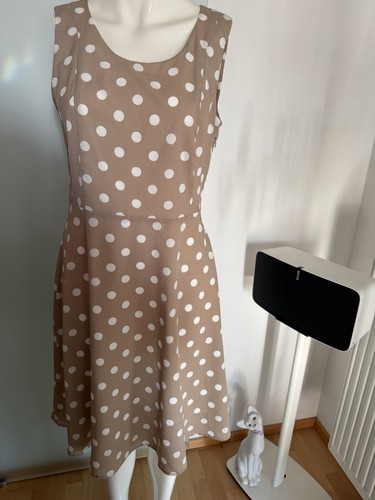 Kleid etuikleid gepunktet - etuikleid,