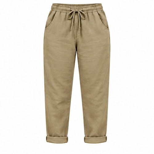 Damen leinenlook hose italy - hose,
