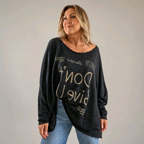 Damen sweatshirt oversize - damen,
