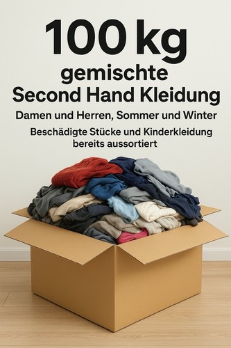 100kg second hand kleidung - 100kg,