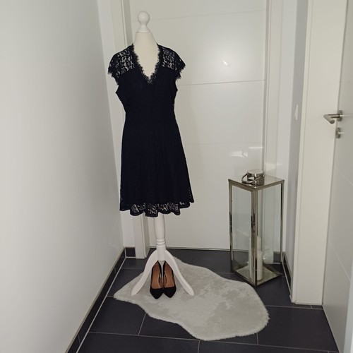 Neu spitzenkleid dunkelblau - dunkelblau, s