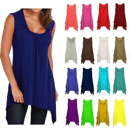 Damen zipfelsaum top - damen,