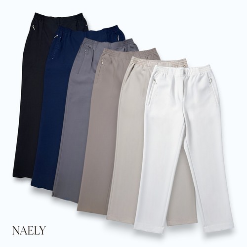 Damen chino stoffhose - stoffhose, elegant