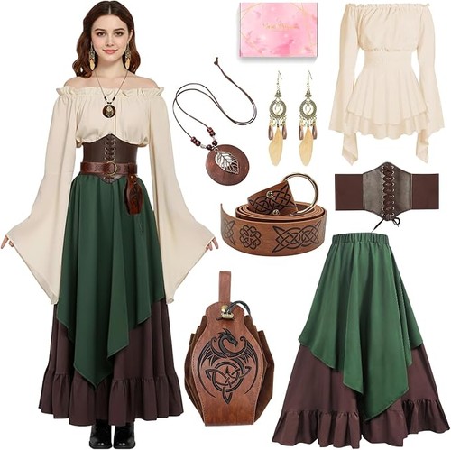 Mittelalter kleidung damen - mittelalter,