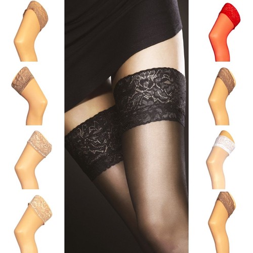 Fiore milena 20den - milena, halterlose