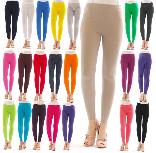 Damen lange leggings baumwolle - leggings,