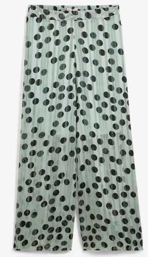 Damen hose grün - damen, chiffon