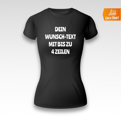 Personalisiertes damen shirt - personalisiertes, t-shirt