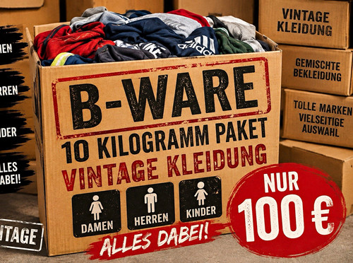 10kg vintage kleidung - vintage,
