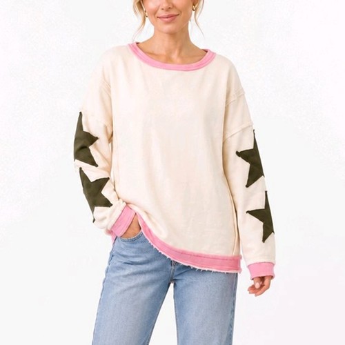 Lässiger damen pulli fransen - lässiger,
