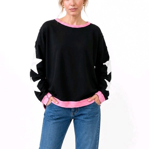 Lässiger damen pulli fransen - lässiger,