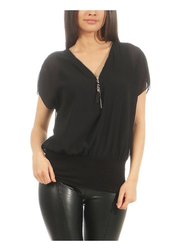 Damen bluse fledermaus look - bluse,