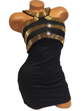 Glitzer Minikleid Partykleid