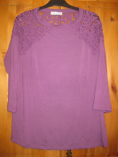 Himmelblau damen shirt - damen, gr.46