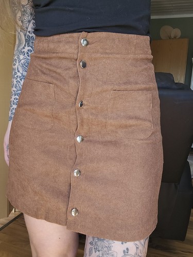 Rock damen high - m,