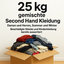 25kg Kleidung Damen Herren